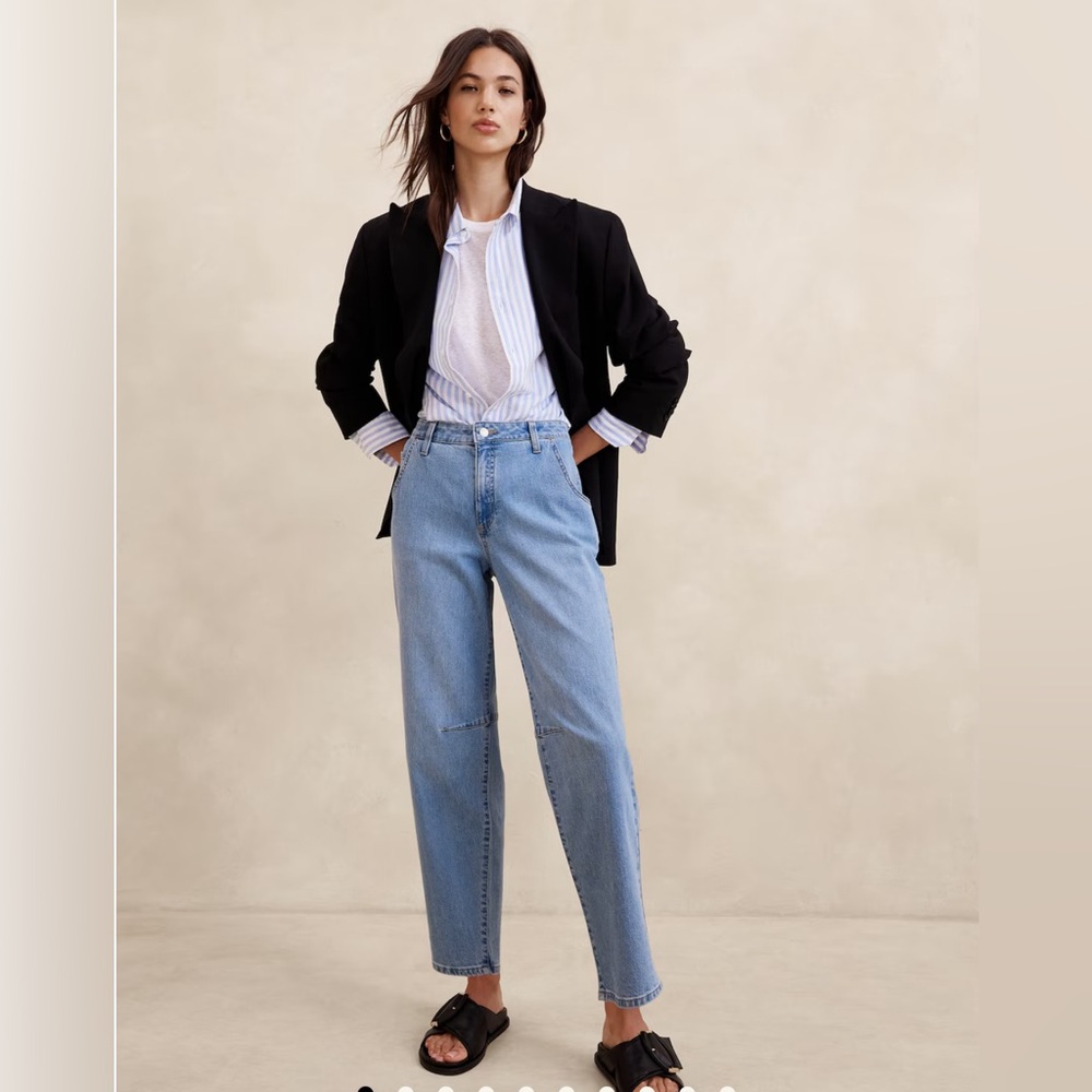Banana Republic Barrel Jeans